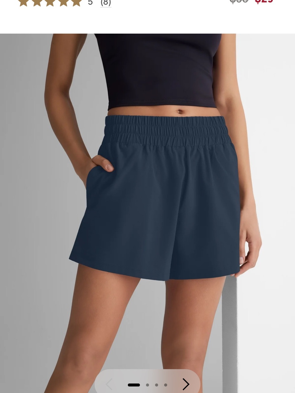 Tommy John women’s luxe traveler woven short